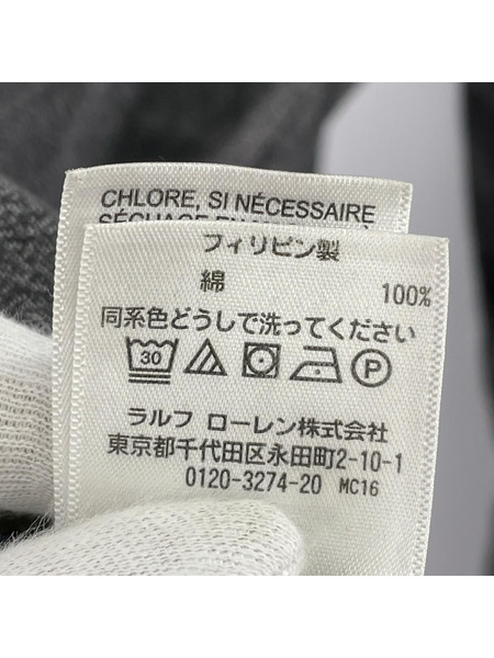 RRL 長袖シャツ ブラックシャンブレーシャツ (M) 黒
