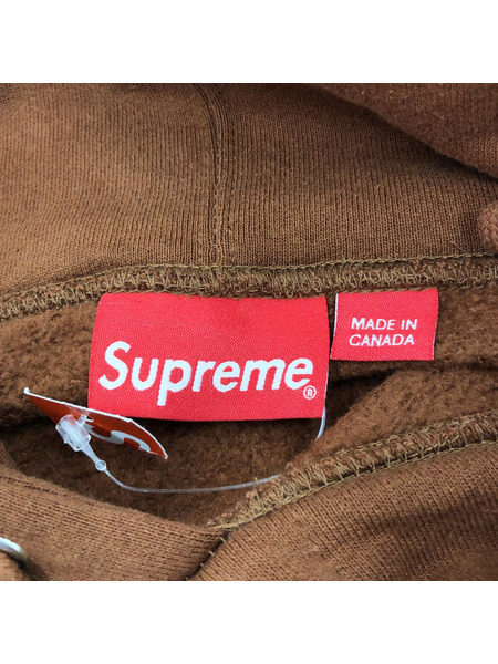 SUPREME MICRO LOGO HOODED 22SS（XL）