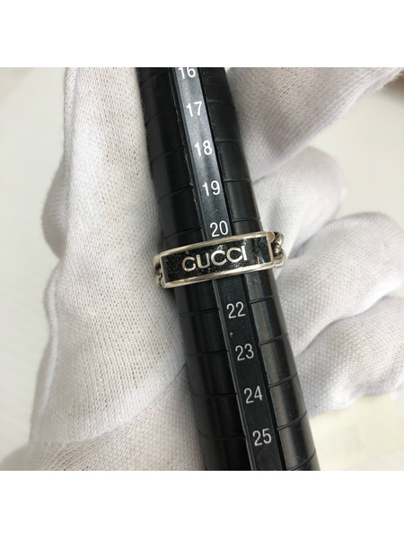 GUCCI  ロゴエナメルリング #22 925