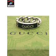 GUCCI  ロゴエナメルリング #22 925