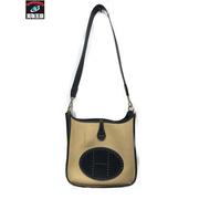 ハンドバッグ HERMES エブリンPM ストロー ナチュラル/ストロー