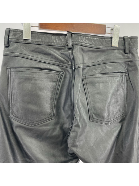 パンツ THE MOD eternal  カウレザー ブラック