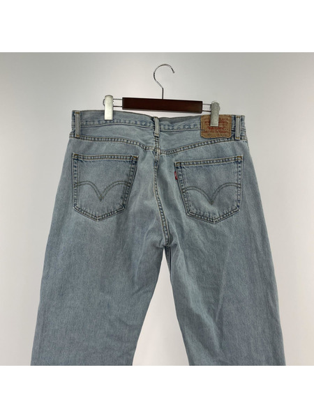 Levi's デニム・ジーンズ 505 STRAIGHT FIT ケミカルウォッシュ (W34)