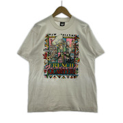 OLD・VINTAGE 半袖Tシャツ・カットソー 1990 FRENSH QUARTER 白(L)