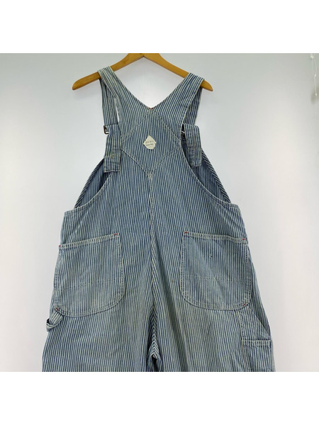 OLD・VINTAGE オーバーオール・ツナギ 70s BIGMAC ヒッコリー