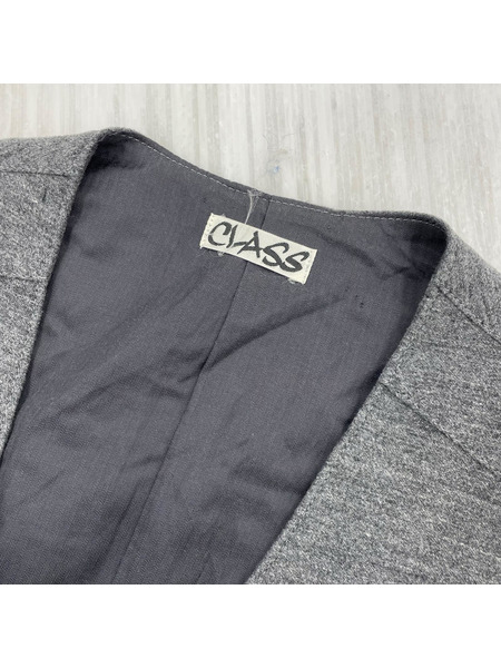 CLASS ジップベスト 48 グレー