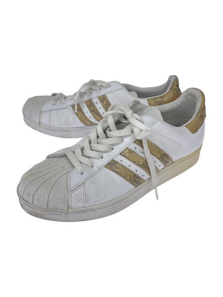 adidas SUPERSTAR SNAKE WHT (27.5cm)