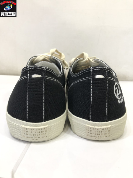 MAISON MARGIELA　TABI CANVAS SNEAKERS(45)/30cm/黒/メゾンマルジェラ