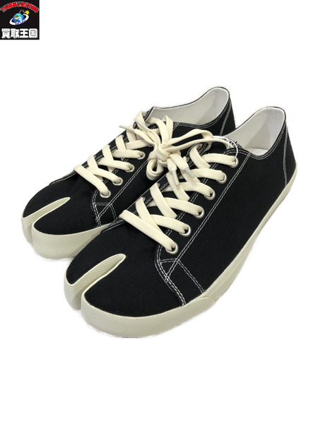 MAISON MARGIELA　TABI CANVAS SNEAKERS(45)/30cm/黒/メゾンマルジェラ