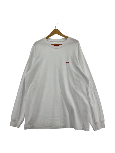 Supreme small box logo tee 白 L