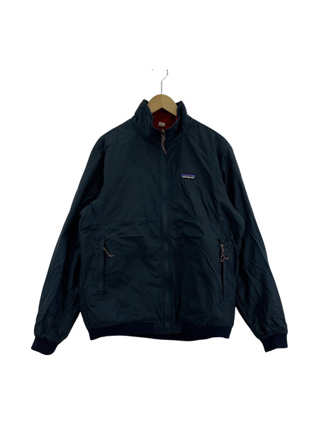 patagonia リバーシブル シェルド マイクロディニジャケット M ネイビー×レッド