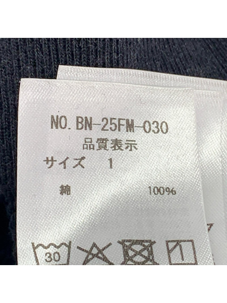 BATONER 25AW MERANGE COLOR JUMBERCA URAKE CREW NECK 1 チャコール