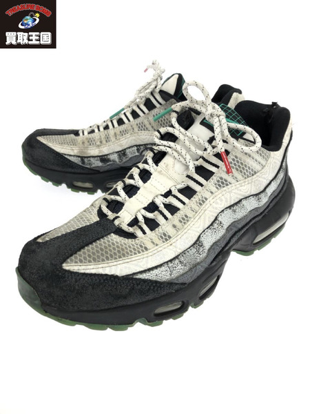 NIKE AirMax95 26.5cm 白グレー[値下]