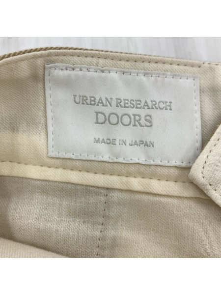 URBAN RESEARCH DOORS チノトラウザー (S) ベージュ