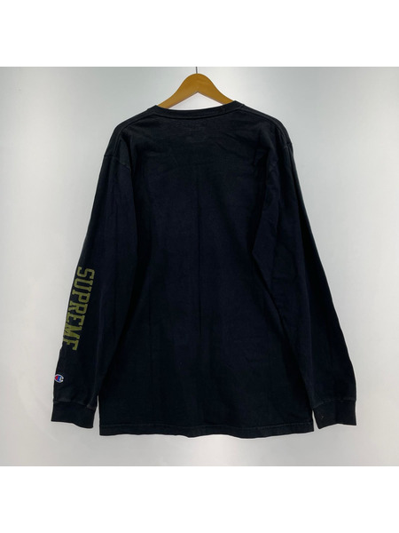 Supreme 長袖Tシャツ・カットソー １７AW ×Champion L/STee  L
