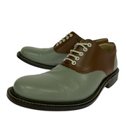 Dry Bones SADDLE OXFORD DSHC-029 グレー×茶 (24.5)