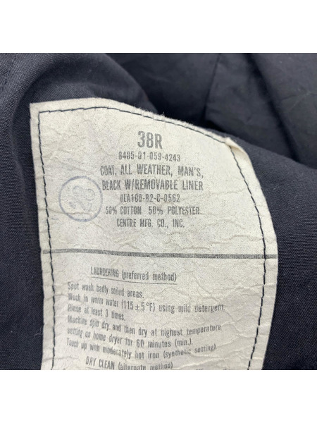 U.S NAVY オールウェザーコート 38R