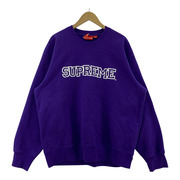 Supreme 21AW shattered Logo crewneck L 紫