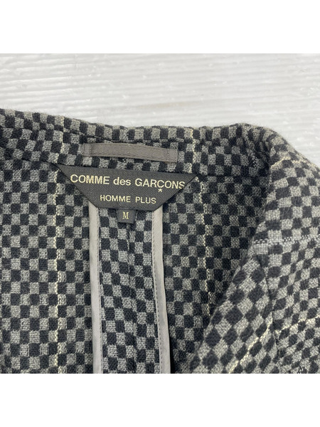 COMME des GARCONS 90s HOMME PLUS テーラードジャケット 市松模様