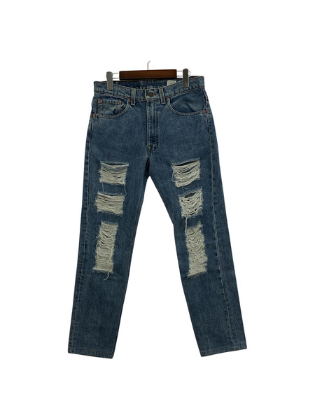 Levi's 505 90s ダメージデニム W31L32[値下]