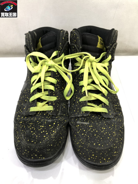 NIKE DUNK HIGH Premium 306968-004/29cm/黒/ナイキ