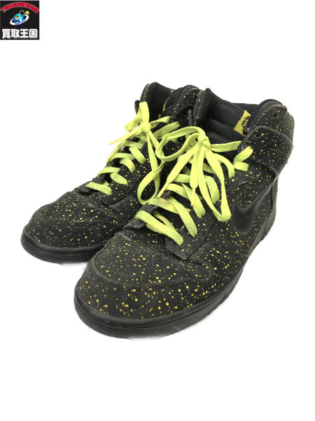 NIKE DUNK HIGH Premium 306968-004/29cm/黒/ナイキ