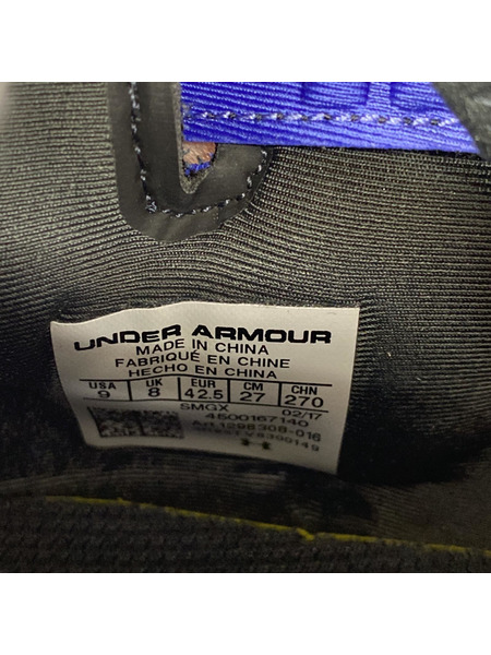 UNDER ARMOUR スニーカー Curry 3Zer0 (27.0cm) ブラック