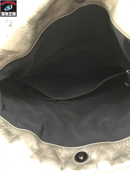 CHANEL ハンドバッグ アラウンドチェーンバッグ　シルバー