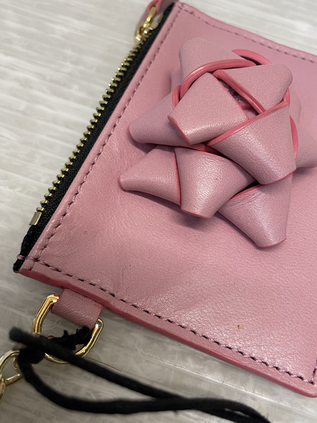 ERNEST W.BAKER PRESENT COIN POUCH ピンク