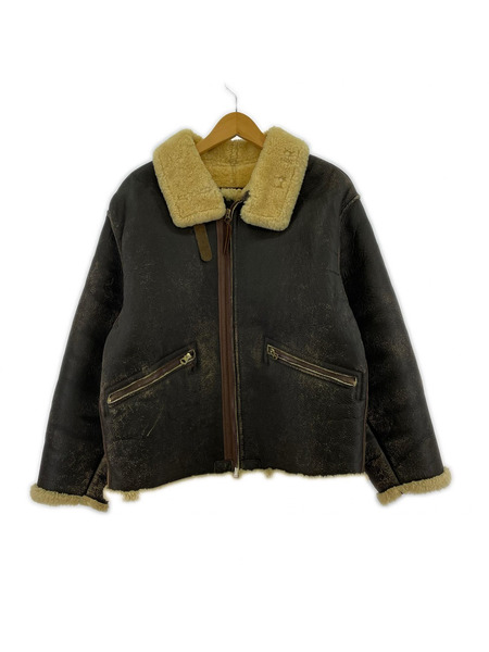 REAL McCOY'S レザージャケット TYPE D-1 43-13622-AF 旧マッコイ (S)