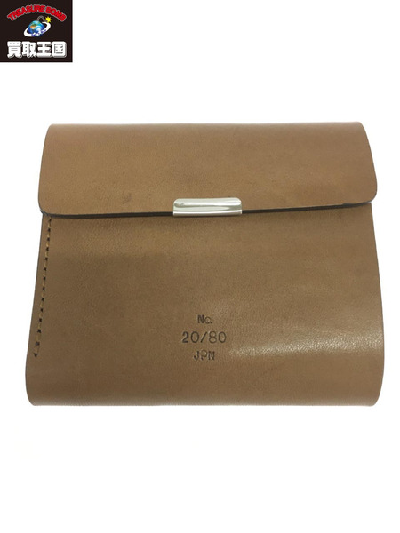 20 80 TOCHIGI LEATHER 折り畳み財布 BRW[値下]｜商品番号：2100207426837 - 買取王国ONLINESTORE