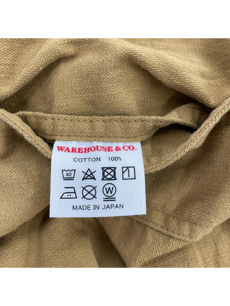 WAREHOUSE 23AW lot2201 ゲートウェイフィッシングベスト キャメル 38