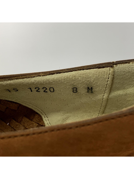 シューズ Johnston&Murphy 編ミ込ミ スウェードシューズ (26.0)[値下]