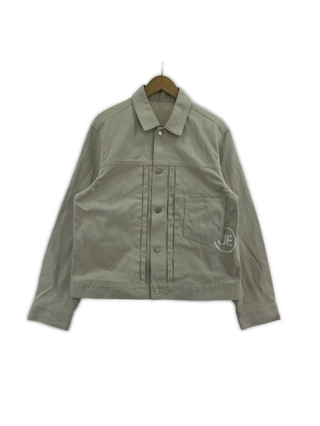uniform experiment TRUCKER JACKET UE-230014 アイボリー (2)[値下]