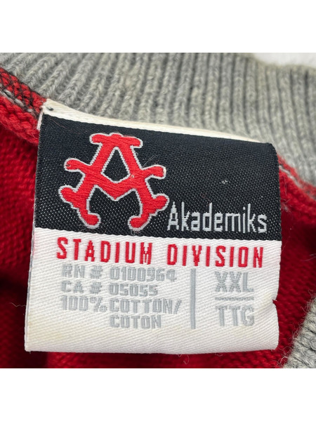 ニット・セーター Akademiks BLOCK RUNNERS/ニット/XXL