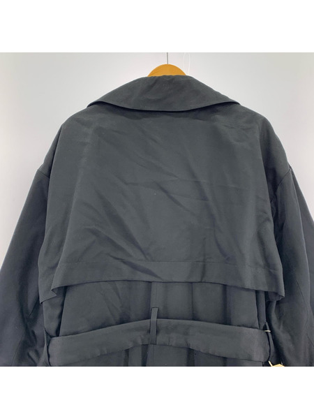 jonnlynx ジャケット 裏地キルティング オーバーコート BLK