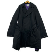 jonnlynx ジャケット 裏地キルティング オーバーコート BLK