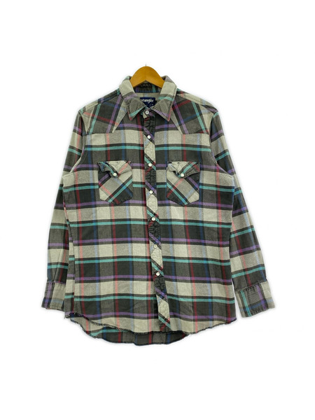 Wrangler 長袖シャツ 70s フランネルシャツ[値下]