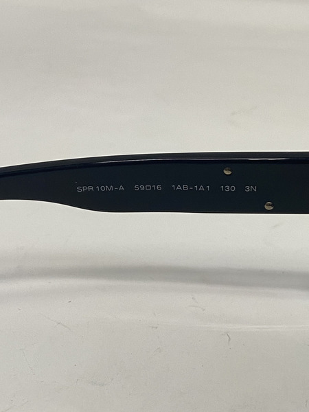 PRADA　サングラス/黒/トライアングルロゴ