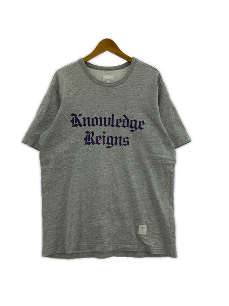 Supreme 13SS Knowledge Reigns Tee L グレー