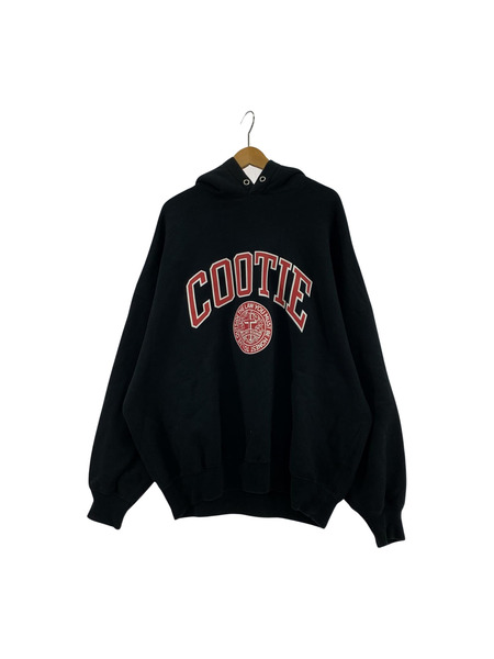 COOTIE Heavy Oz Sweat COLLEGE Hoodie (XL) 黒