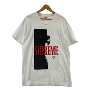 Supreme/17FW/Scarface Split Tee/M/WHT