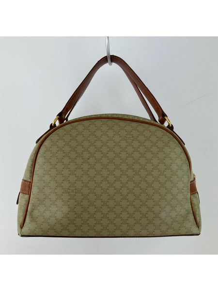 ハンドバッグ CELINE マカダム ハンドバッグ ハーフムーン