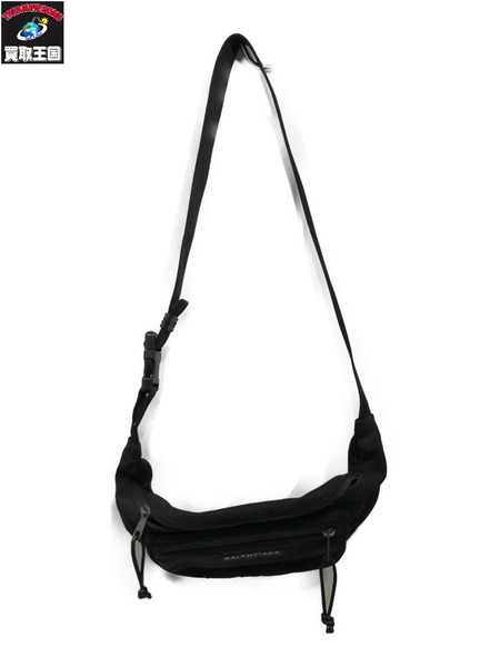 ボディバッグ エクスプローラー ベルトバッグ ブラック