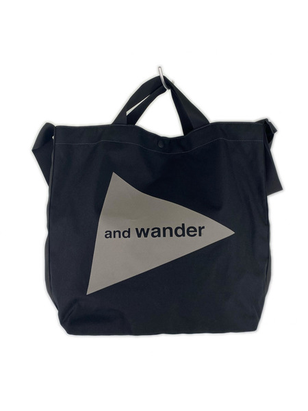 and wander ソノ他バッグ 2WAY ナイロンバッグ
