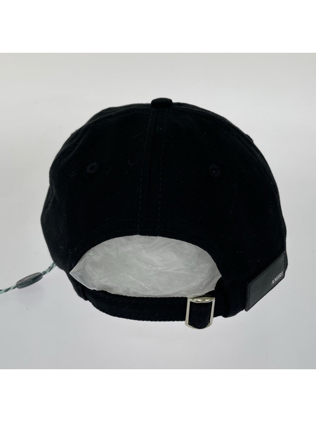AMIRI Varsity Patch MA 刺繍6パネルキャップ OS ブラック