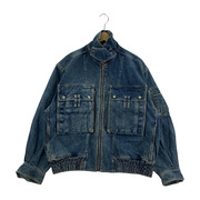 80s ISSEY MIYAKE DUETRIO マルチポケット デニムジャケット M BG31117