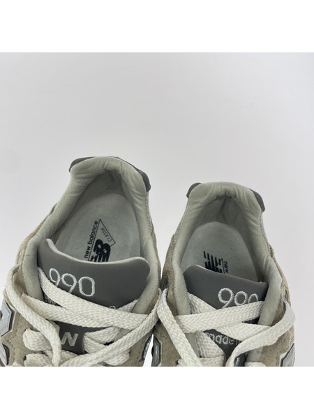 NEW BALANCE スニーカー M990GY2 グレー 25cm