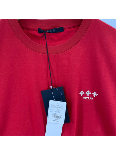 TATRAS 半袖Tシャツ・カットソー 25SS NUNKI tシャツ 赤 04