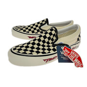 VANS スニーカー Classic Slip-On FAST TIME (28cm) チェッカー